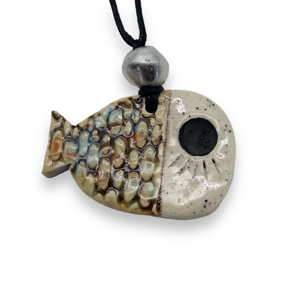 Ciondolo Pesce Fuor d'Acqua