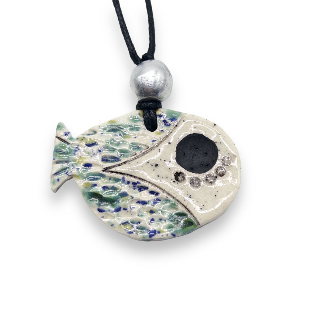 Ciondolo Pesce Fuor d'Acqua