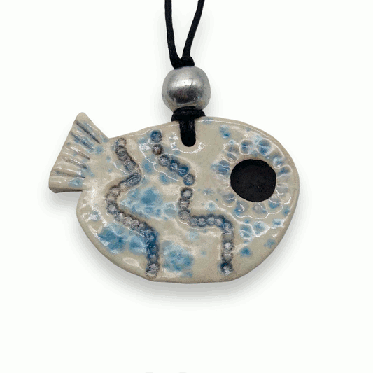 Ciondolo Pesce Fuor d'Acqua