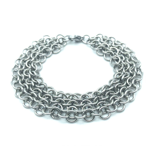 Full English Mesh Bracelet