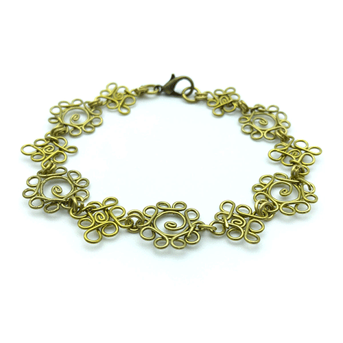 Bracciale Fiori e Rombi