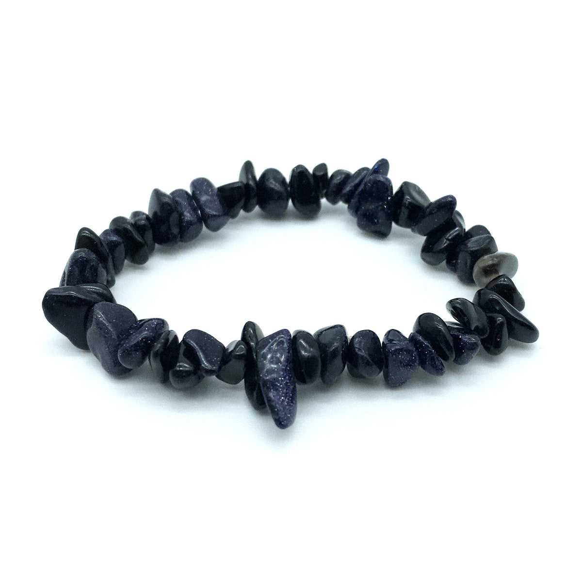 Elastic bracelet with stones 